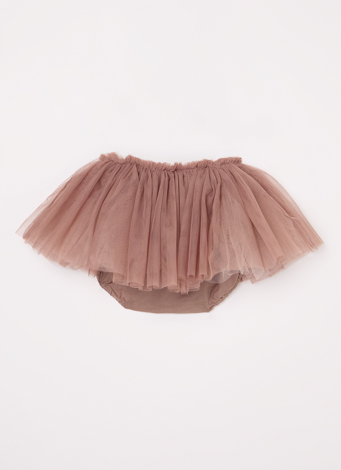 Donsje Amsterdam Rieta Skirt - achterkant taupe