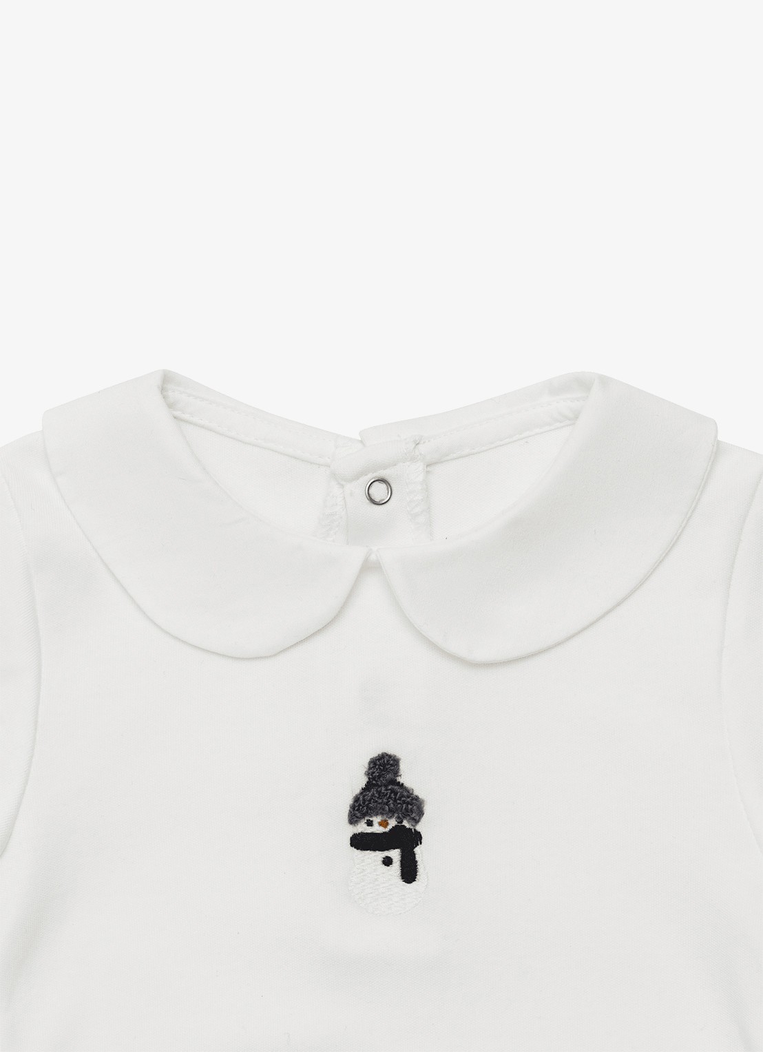 Donsje Amsterdam Romper met print - detail 2 gebroken wit