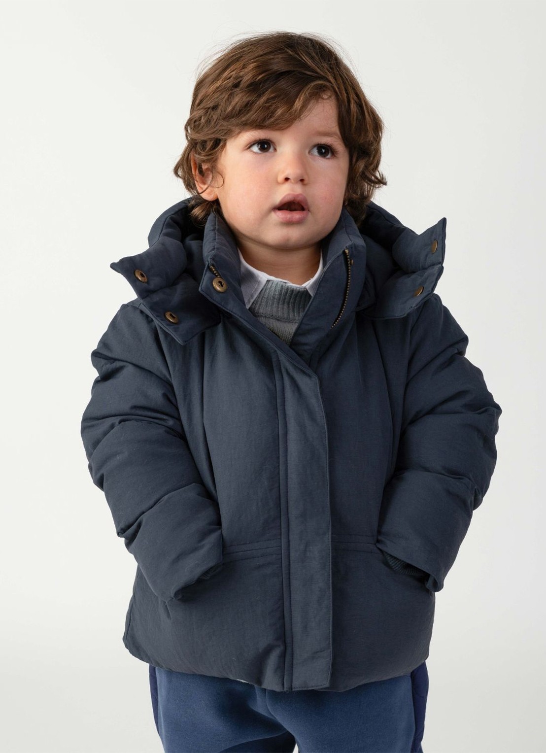 Donsje Amsterdam Salvalo Jacket - voorkant 2 donkerblauw