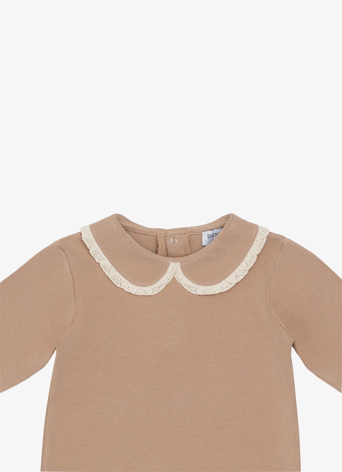 Donsje Amsterdam Sieby Washcloth | Fluffy Bunny - detail zalmroze