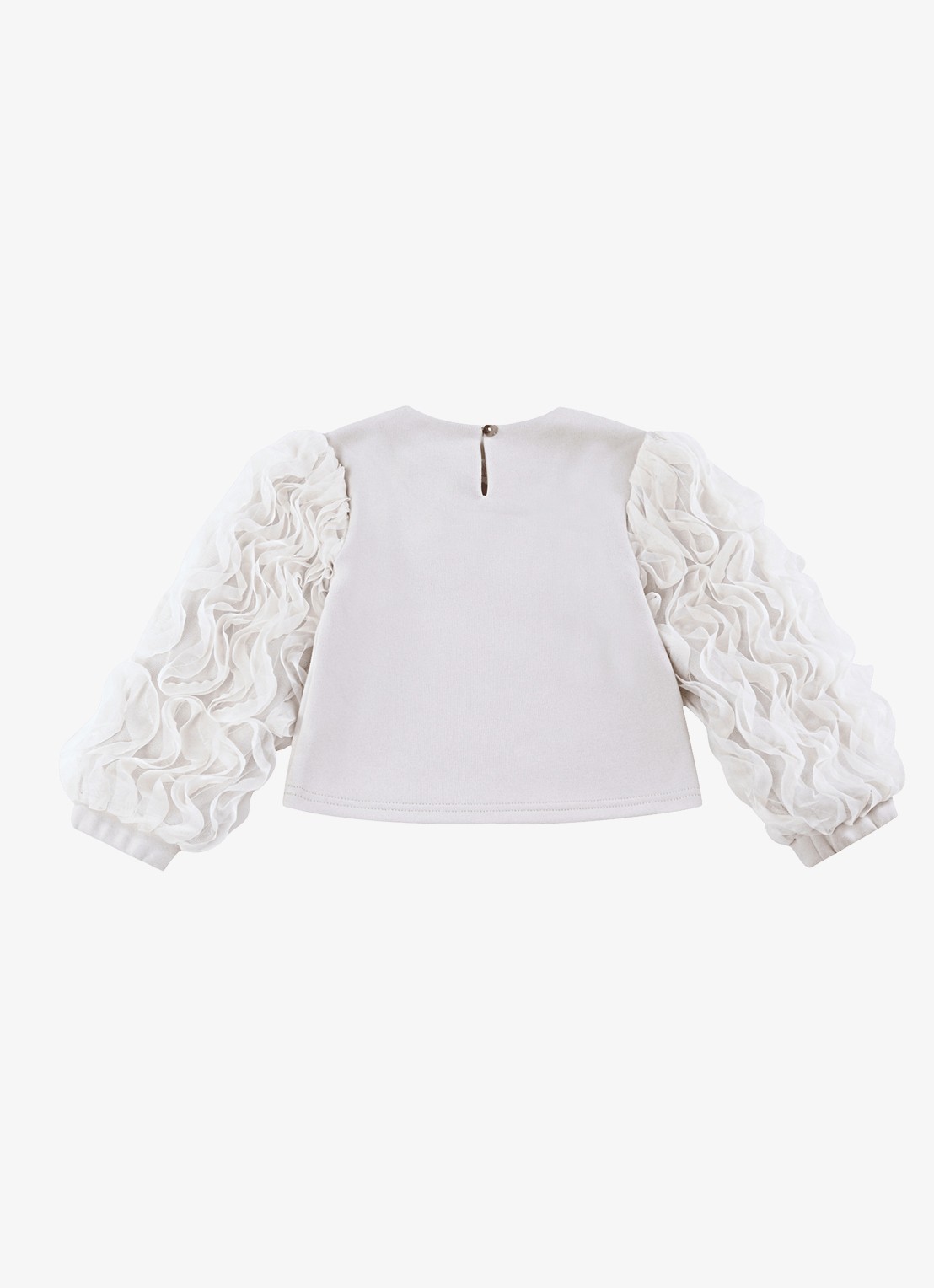 Donsje Amsterdam Sien top met tule - achterkant roze
