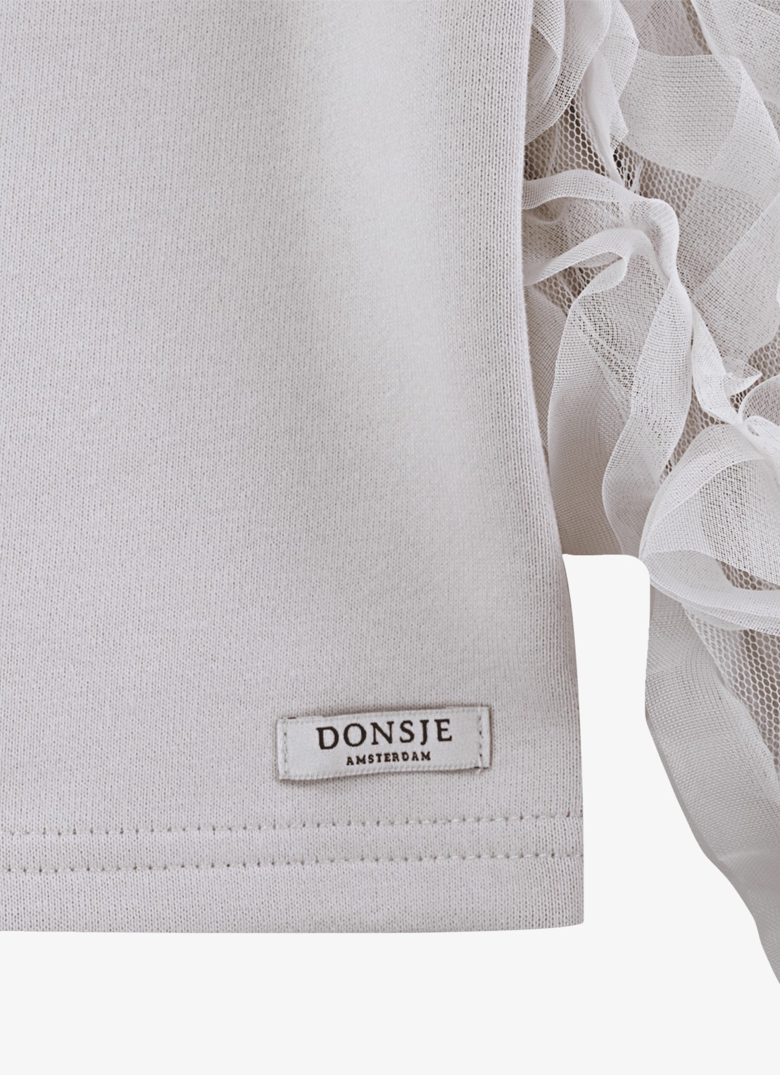 Donsje Amsterdam Sien top met tule - detail 5 roze