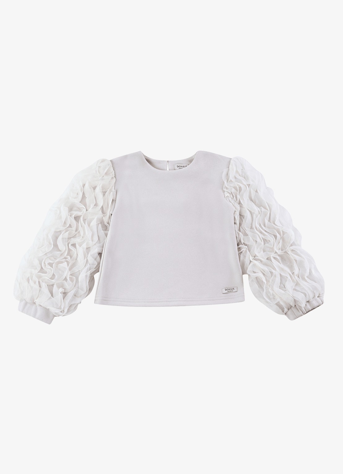 Donsje Amsterdam Sien top met tule - voorkant 2 roze