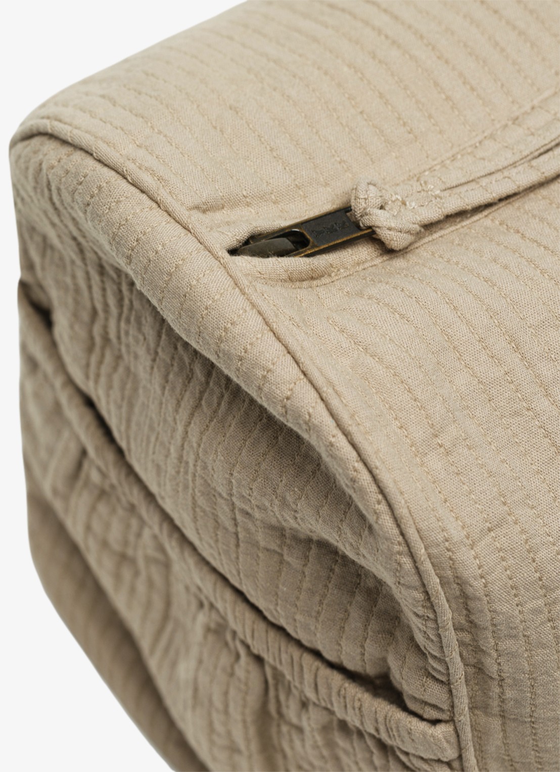 Donsje Amsterdam Tebbe Washbag | Bear - detail 5 taupe