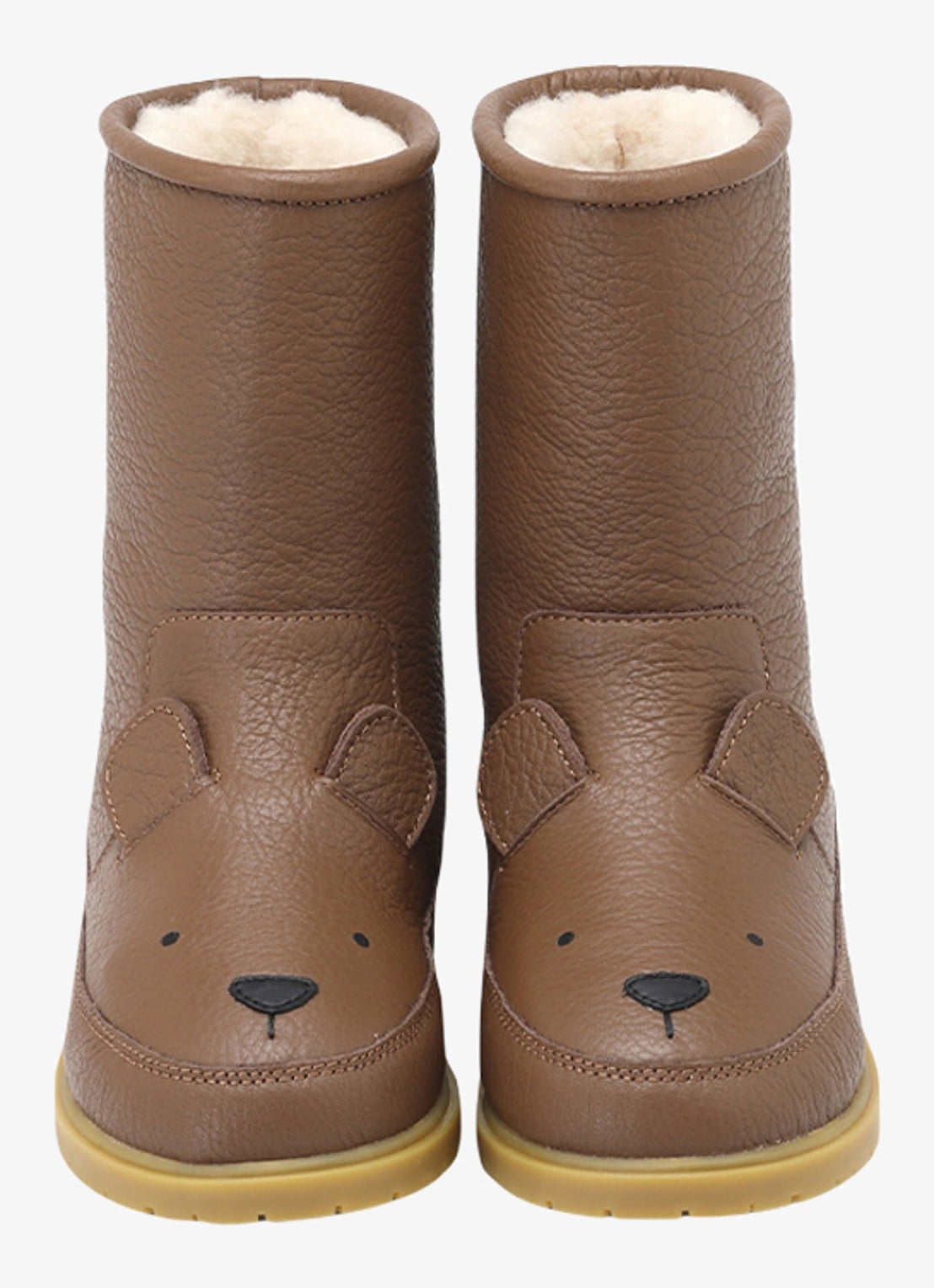 Donsje Amsterdam Wadudu Classic Boots | Bear - detail 6 cognac
