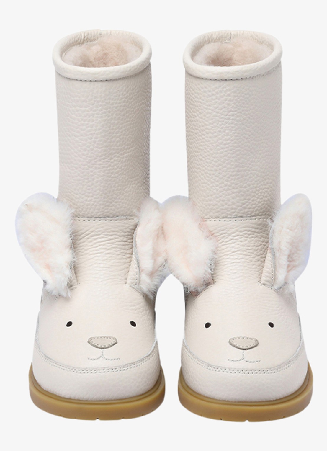Donsje Amsterdam Wadudu Exclusive Boots | Rabbit - detail 4 gebroken wit
