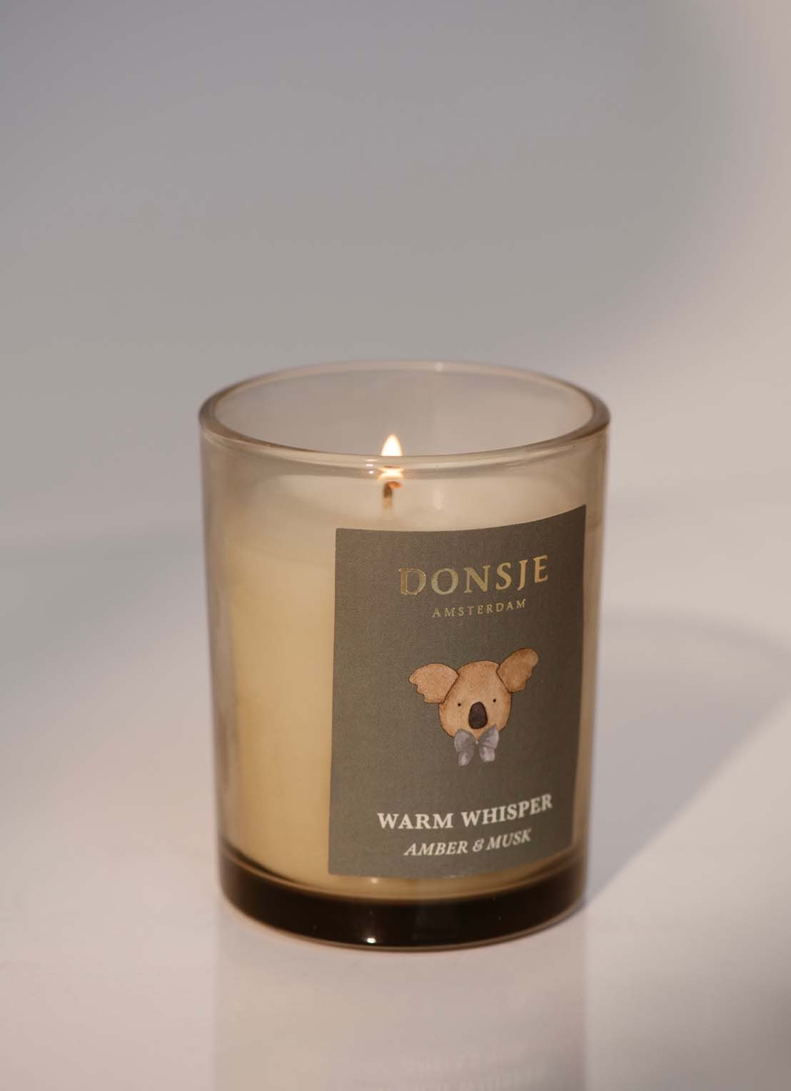 Donsje Amsterdam Warm Whisper geurkaars 240 gram - voorkant 2 multicolor
