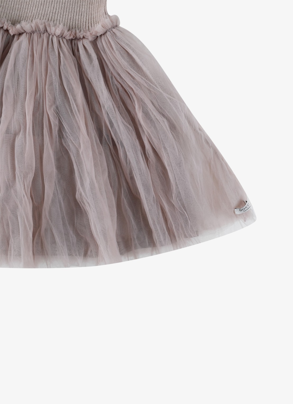 Donsje Amsterdam Xewa jurk - detail 5 beige