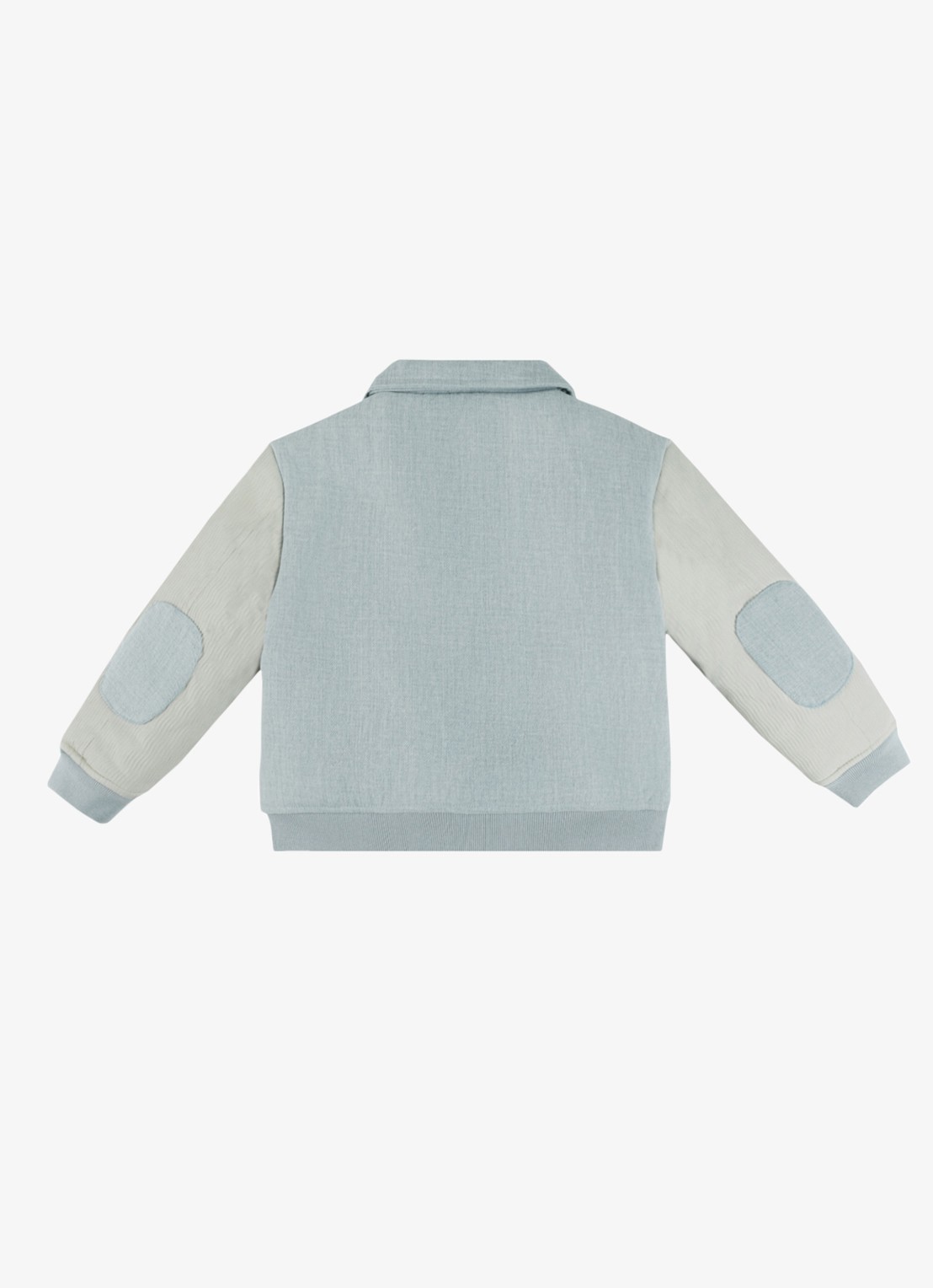 Donsje Amsterdam Zemmie baseball jack van katoen - achterkant blauw