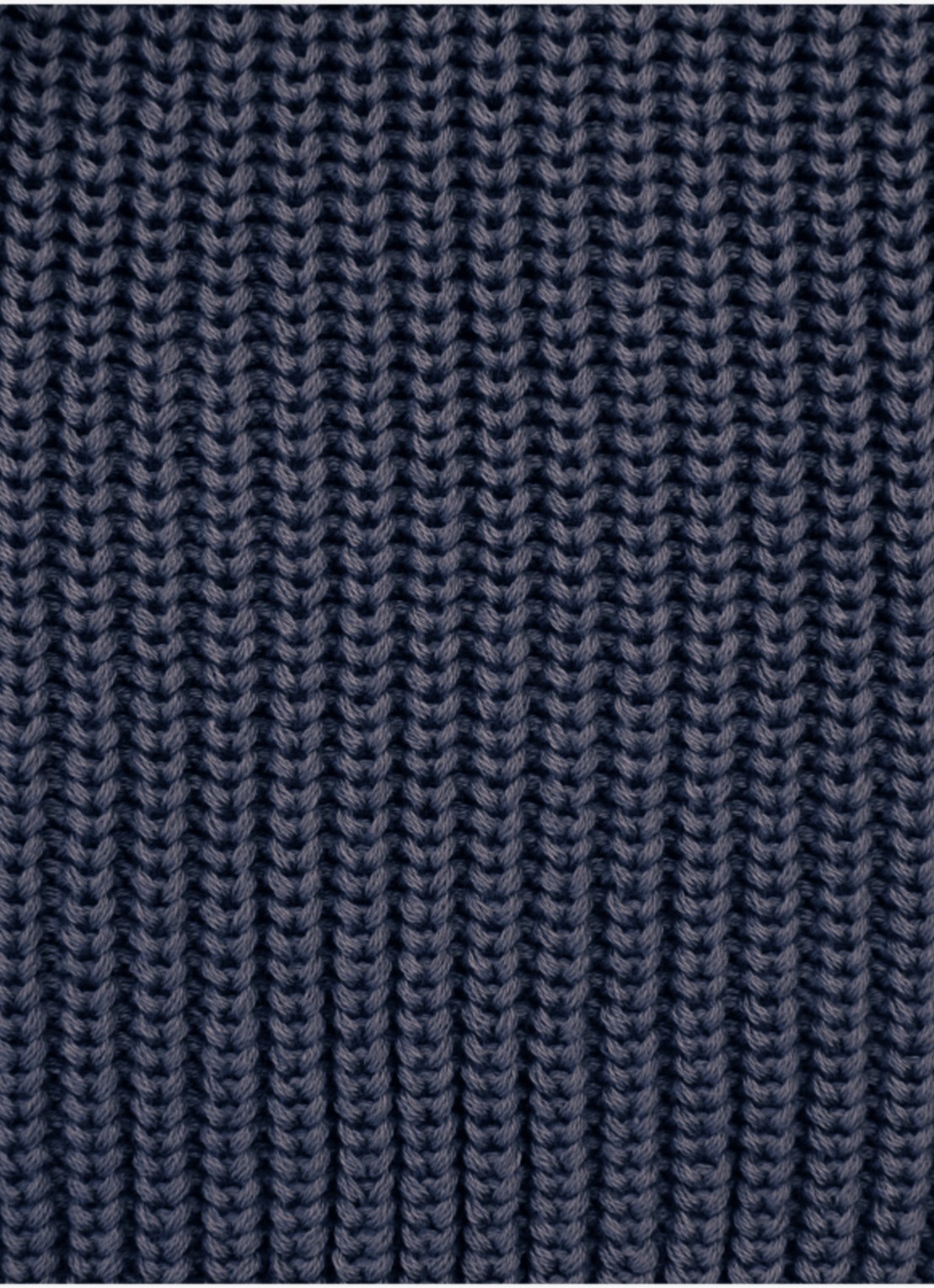 Donsje Amsterdam Zoila grofgebreid vest met ruches - detail 5 donkerblauw