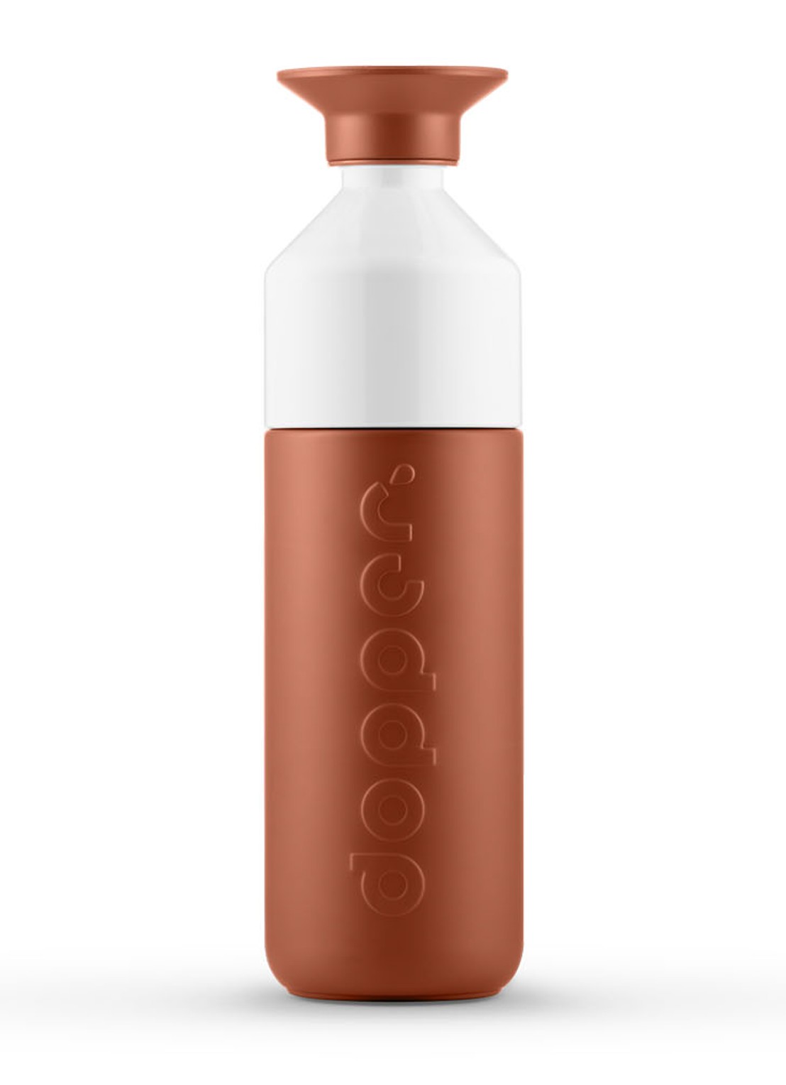 Dopper Draagkoord voor waterfles / thermosfles - voorkant 6 roestbruin