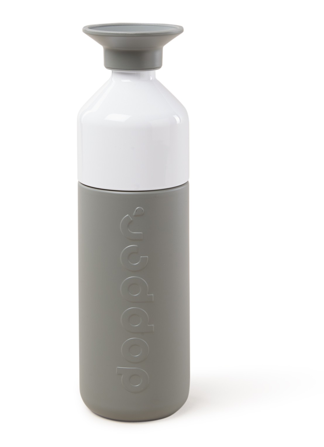 Dopper Draagkoord voor waterfles / thermosfles - voorkant grijs