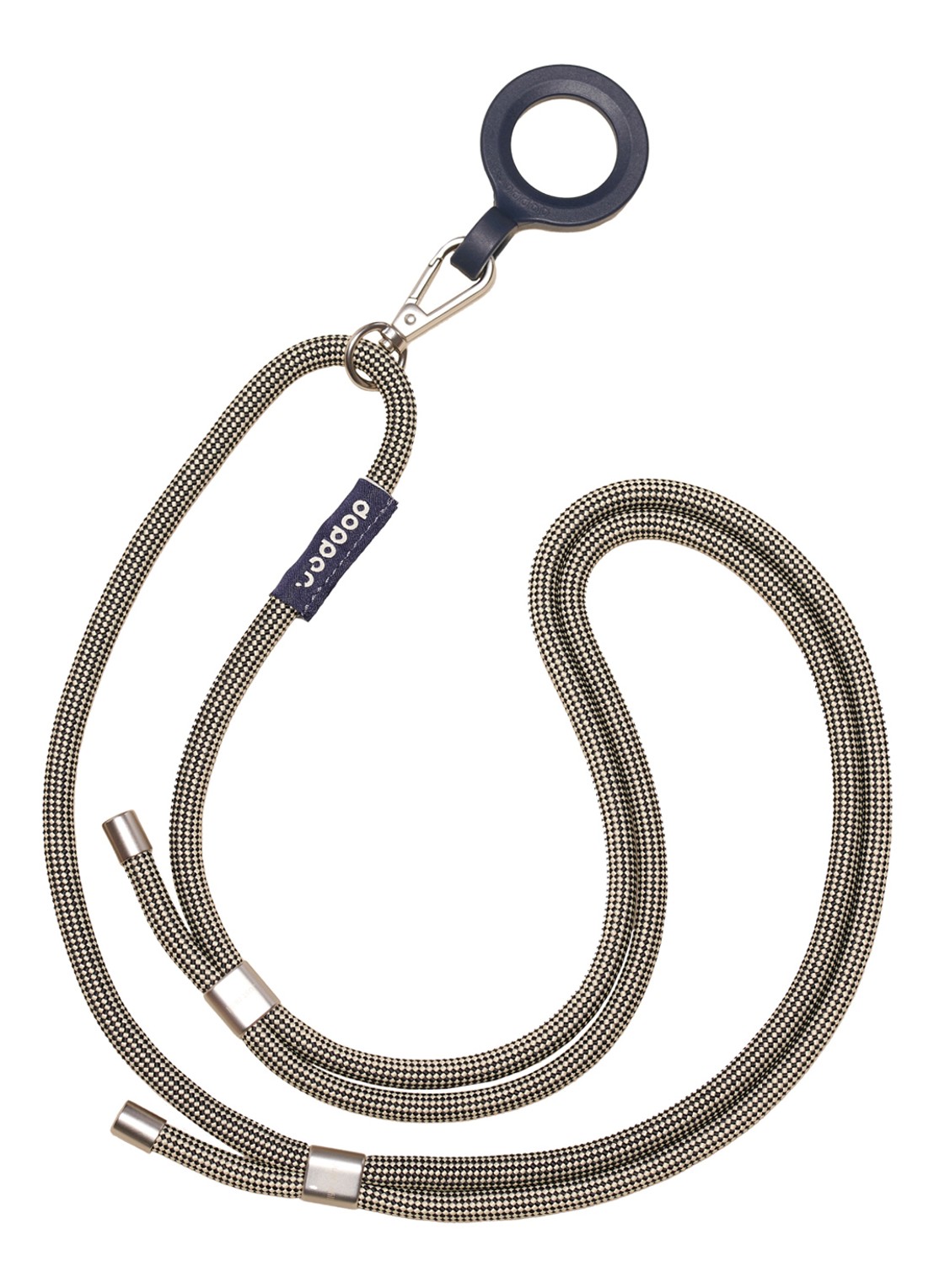 Dopper Draagkoord voor waterfles / thermosfles - voorkant 5 zwart