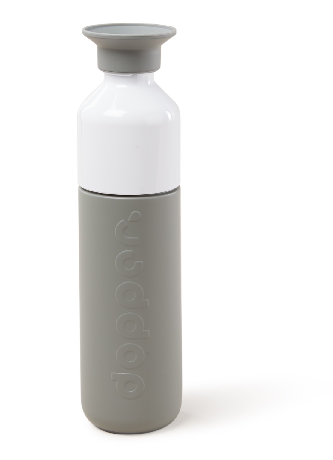 Dopper Draagkoord voor waterfles / thermosfles - voorkant lichtgrijs