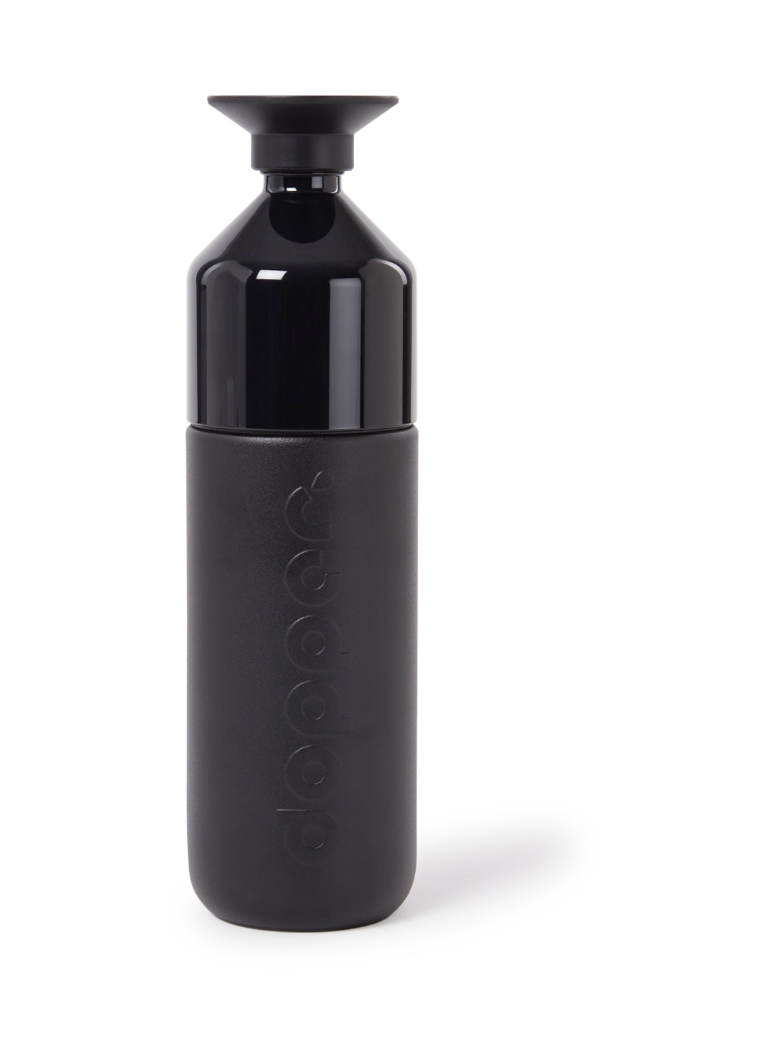 Dopper Insulated thermosfles 1 liter - voorkant zwart