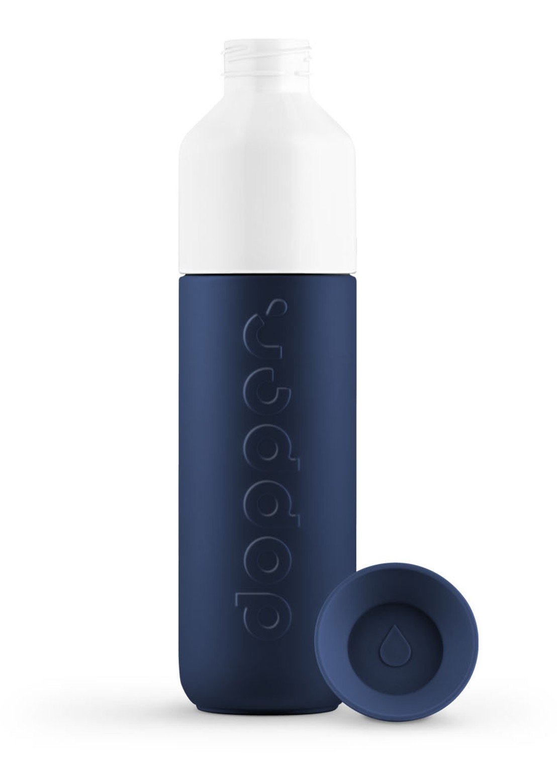 Dopper Insulated thermosfles 350 ml - detail donkerblauw