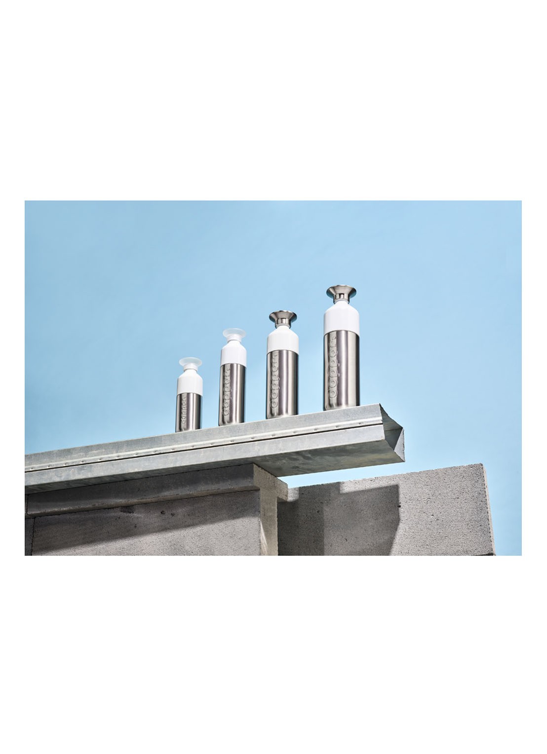 Dopper Steel waterfles 35 cl - detail 5 zilver