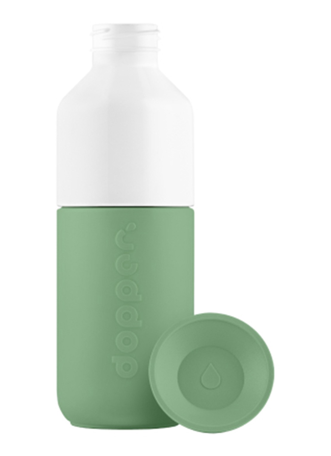Dopper Steel waterfles 35 cl - detail 4 groen