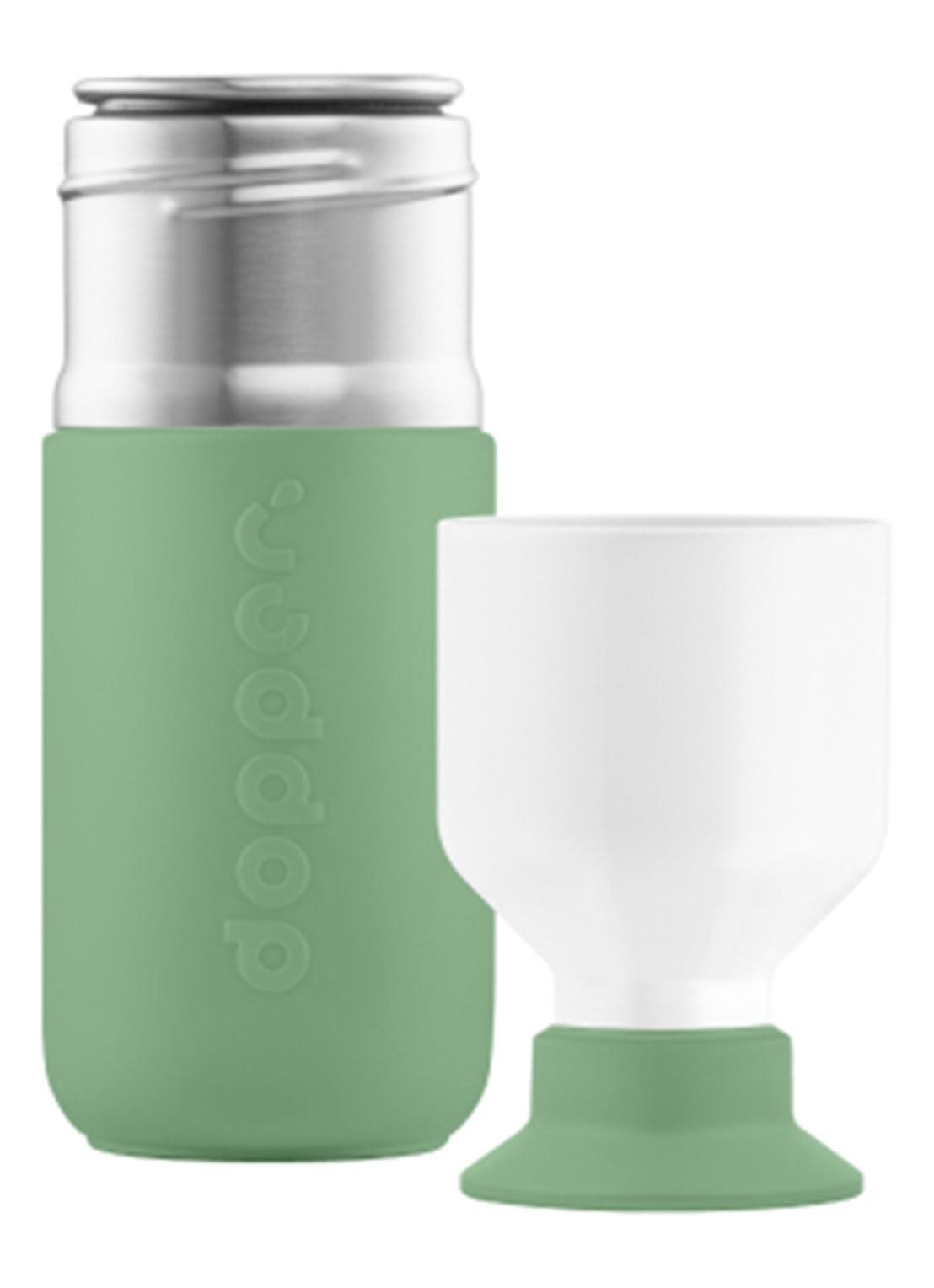 Dopper Steel waterfles 35 cl - detail 5 groen