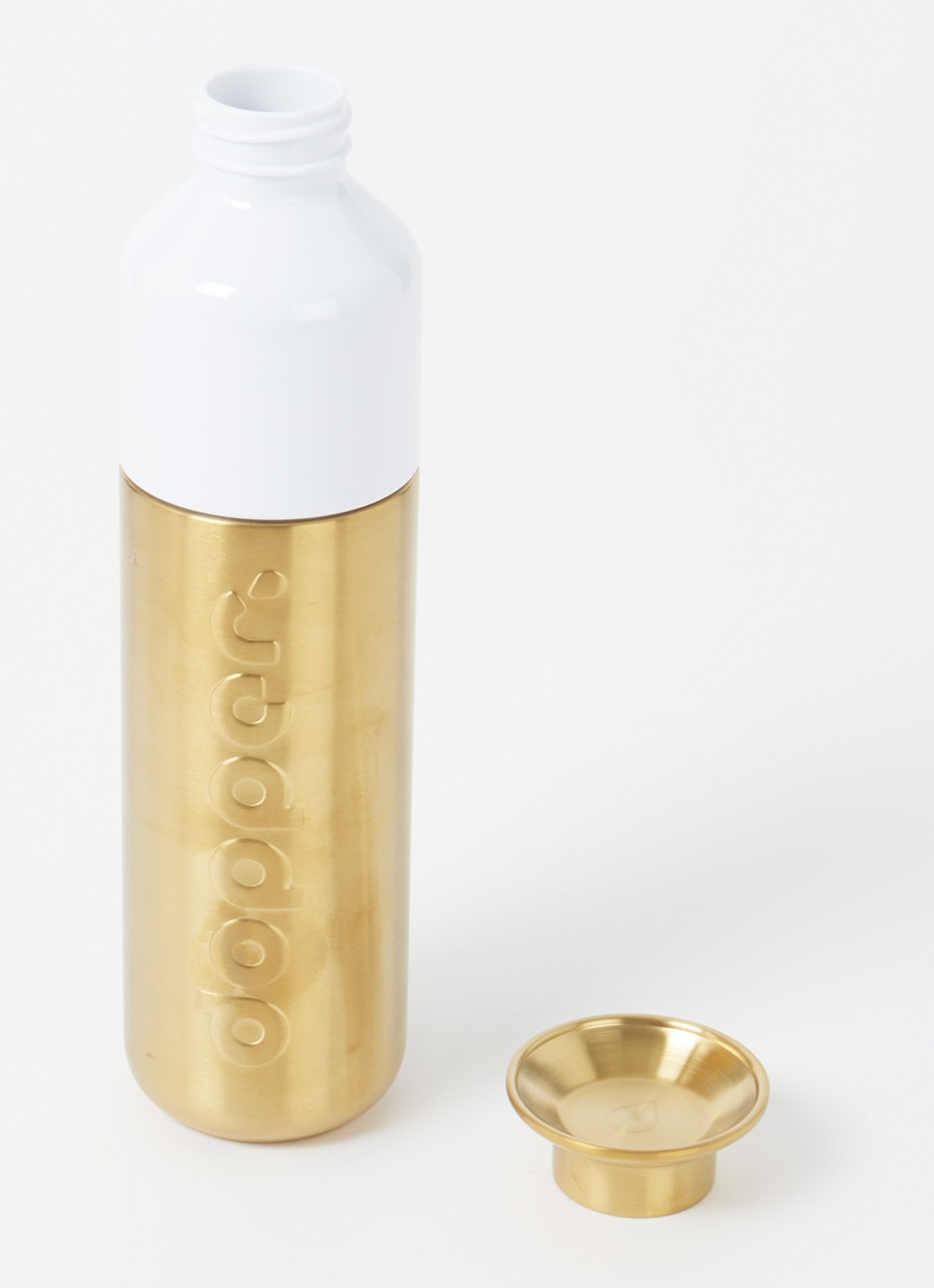 Dopper Steel waterfles 49 cl - voorkant 2 goud