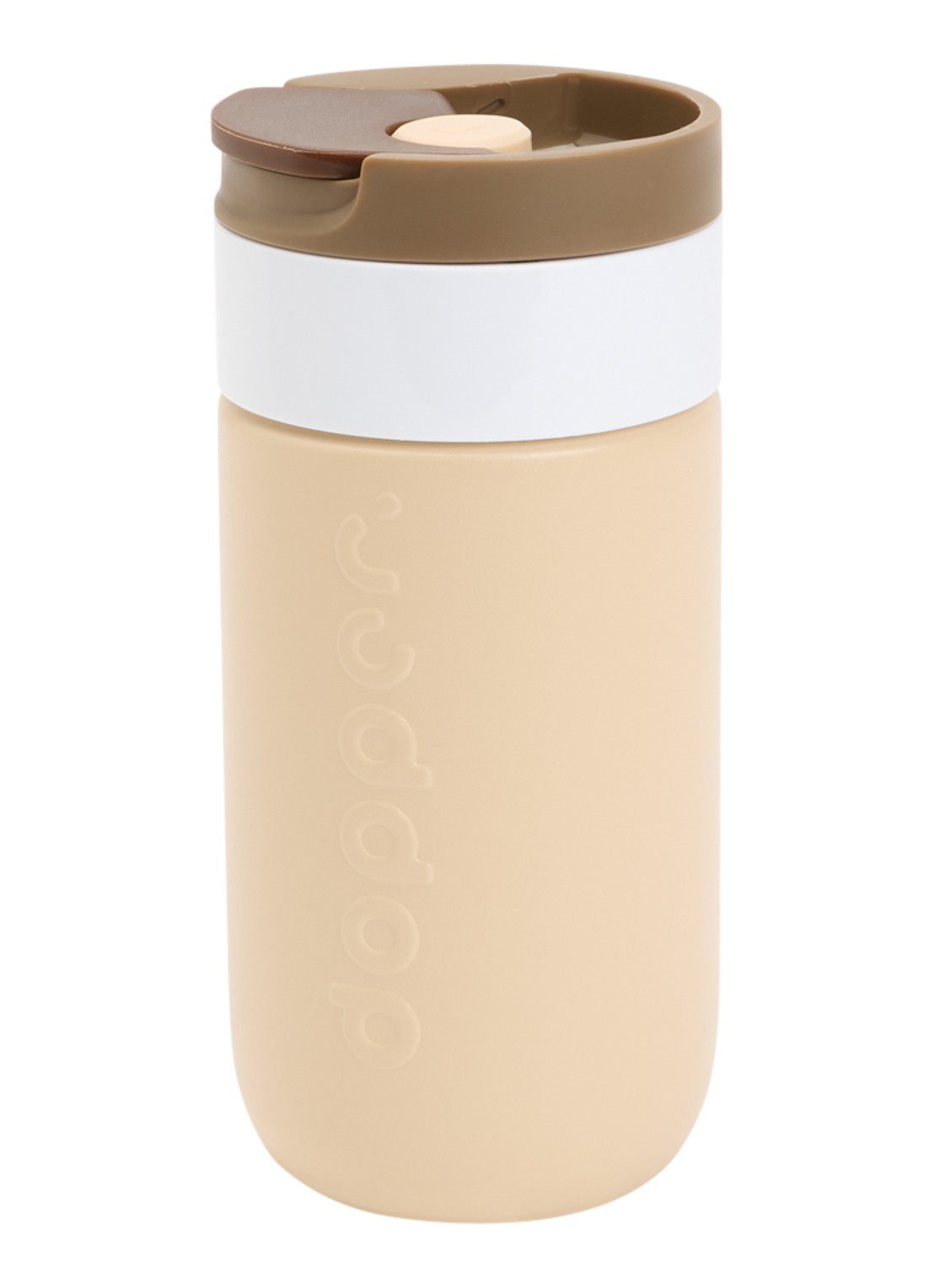 Dopper Travel thermosfles 30 cl  - voorkant lichtbruin
