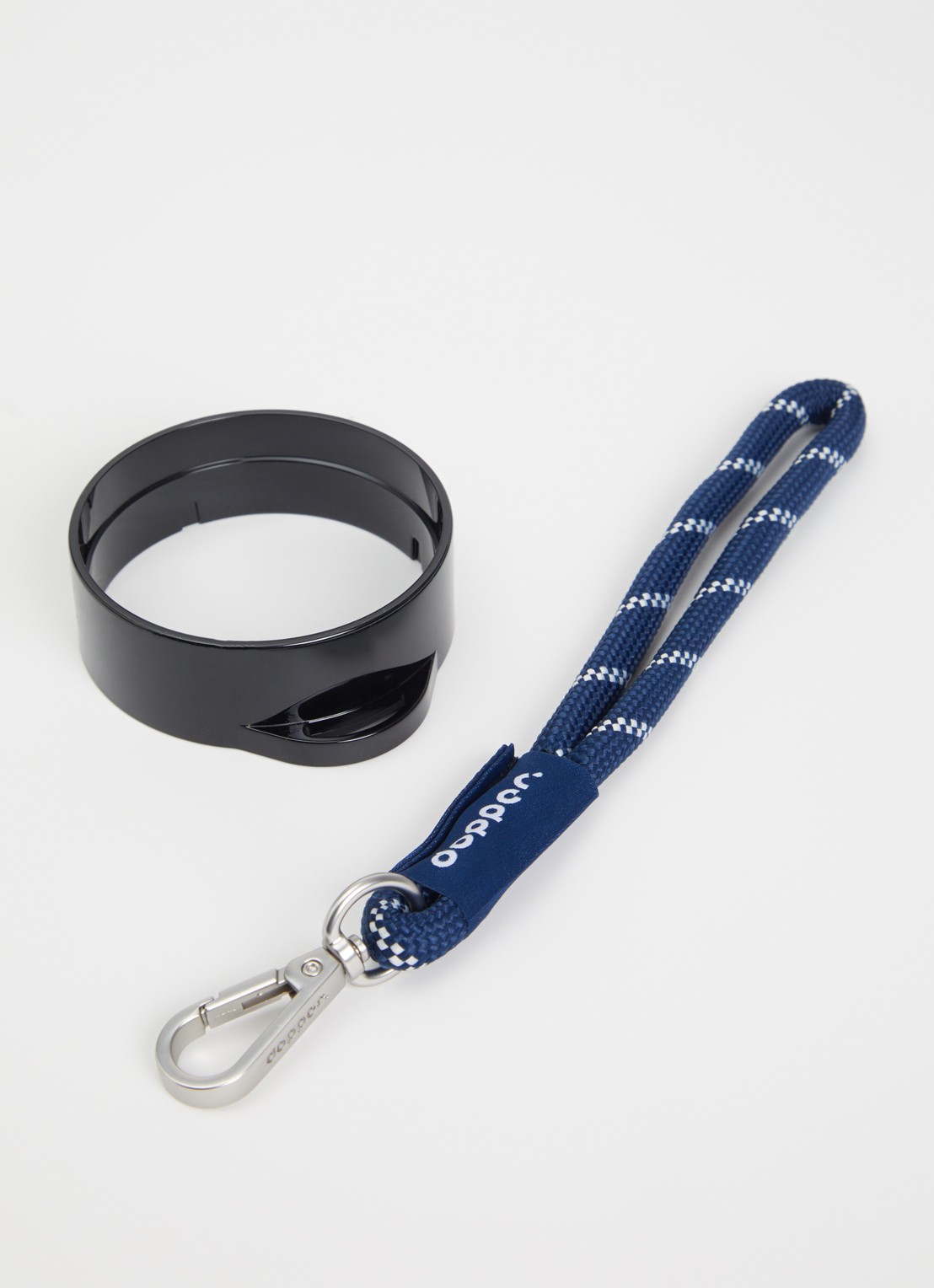 Dopper Wrist Cord polskoord voor de Travel Mug - voorkant 2 indigo