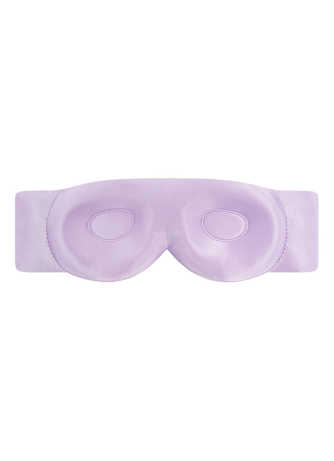 Dore & Rose Deep Sleep Mask - slaapmasker van zijde - detail 3 paars