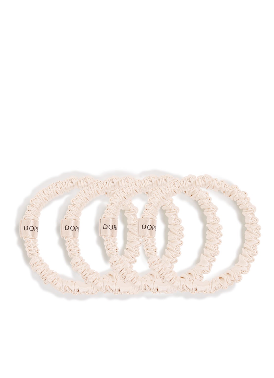 Dore & Rose Premium Scrunchies van zijde - voorkant nº 29 joie de vivre