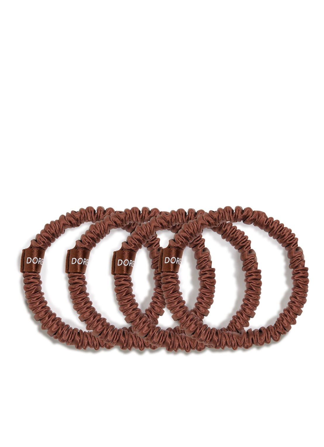 Dore & Rose Premium Scrunchies van zijde - voorkant nº 11 douce rêverie
