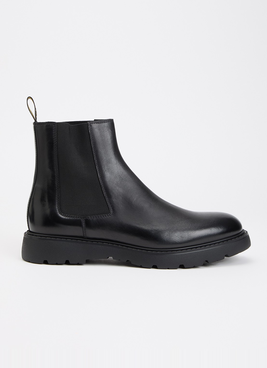 Doucal's Beatles chelsea boot van leer - voorkant zwart