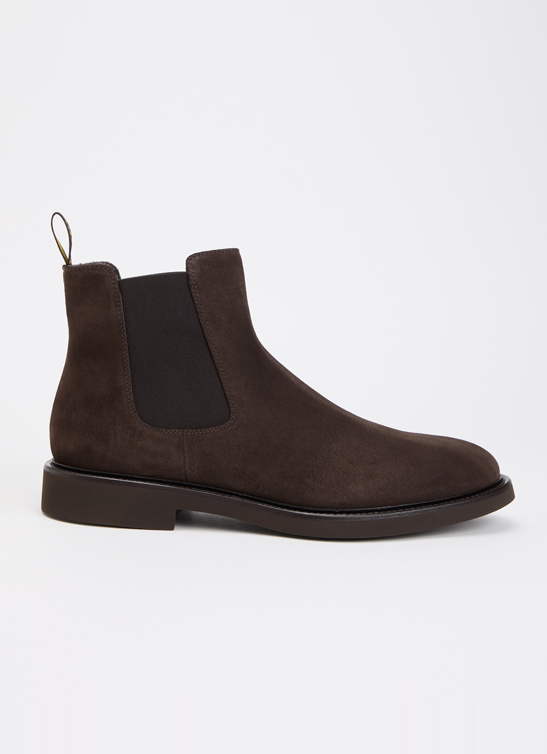 Doucal's Beatles Visone chelsea boot van suède - voorkant bruin