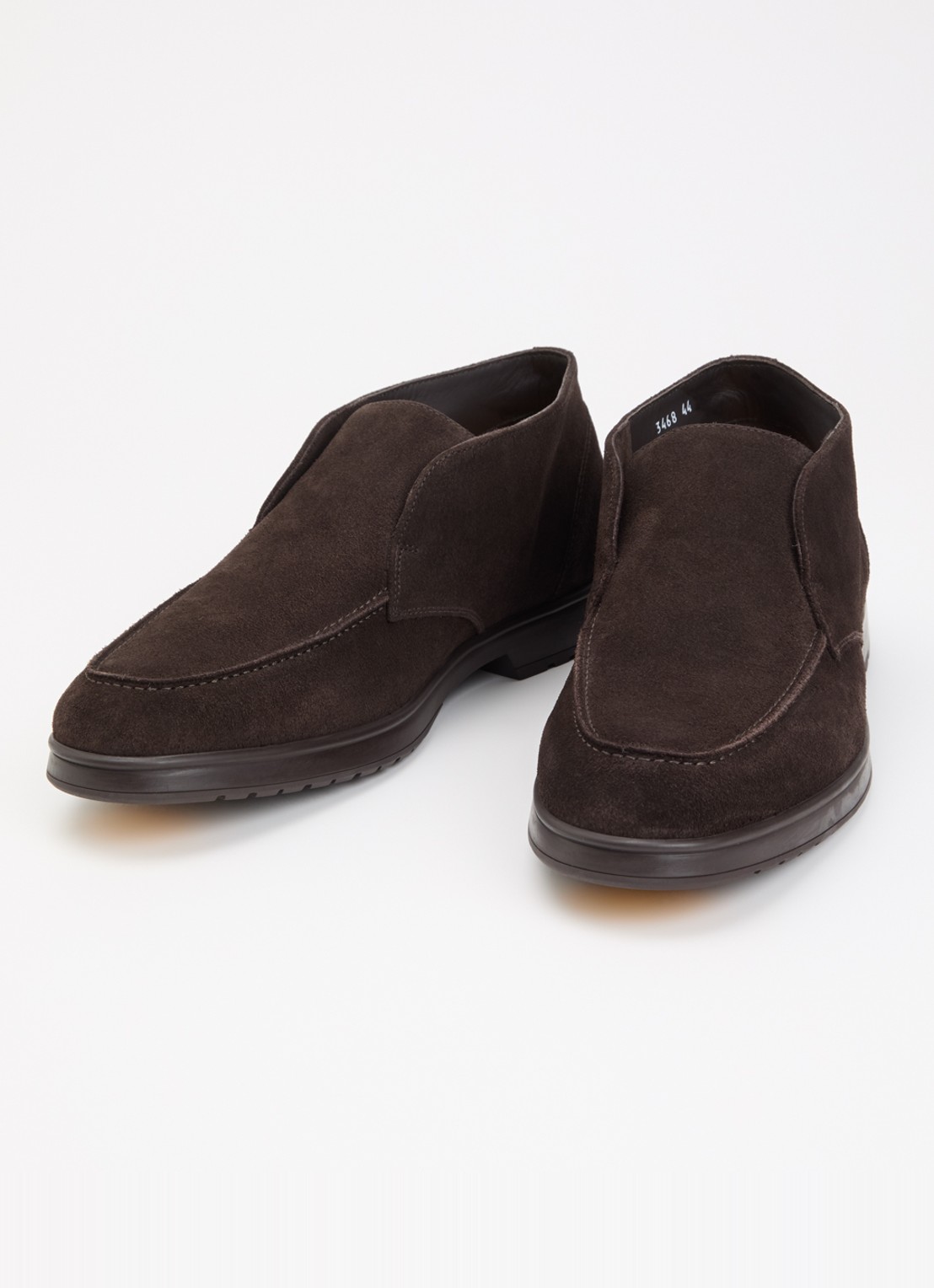 Doucal's Chukka Adler Elast Visone slip-on van kalfssuède - detail 3 beige