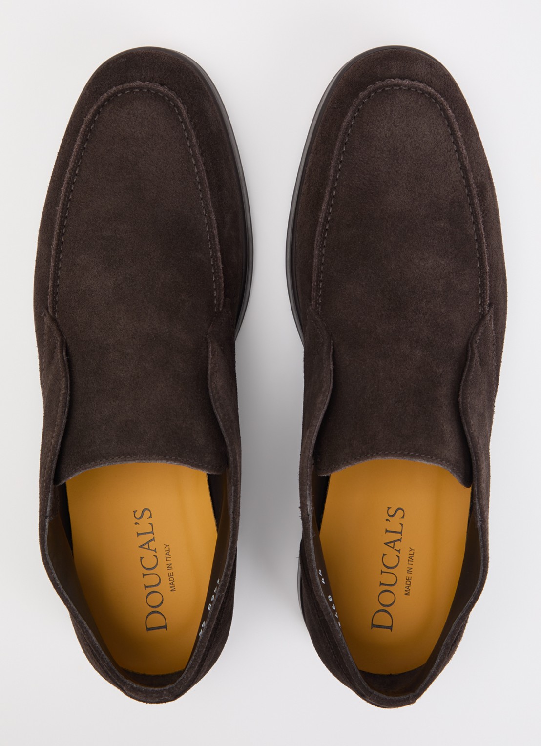 Doucal's Chukka Adler Elast Visone slip-on van kalfssuède - detail 4 beige