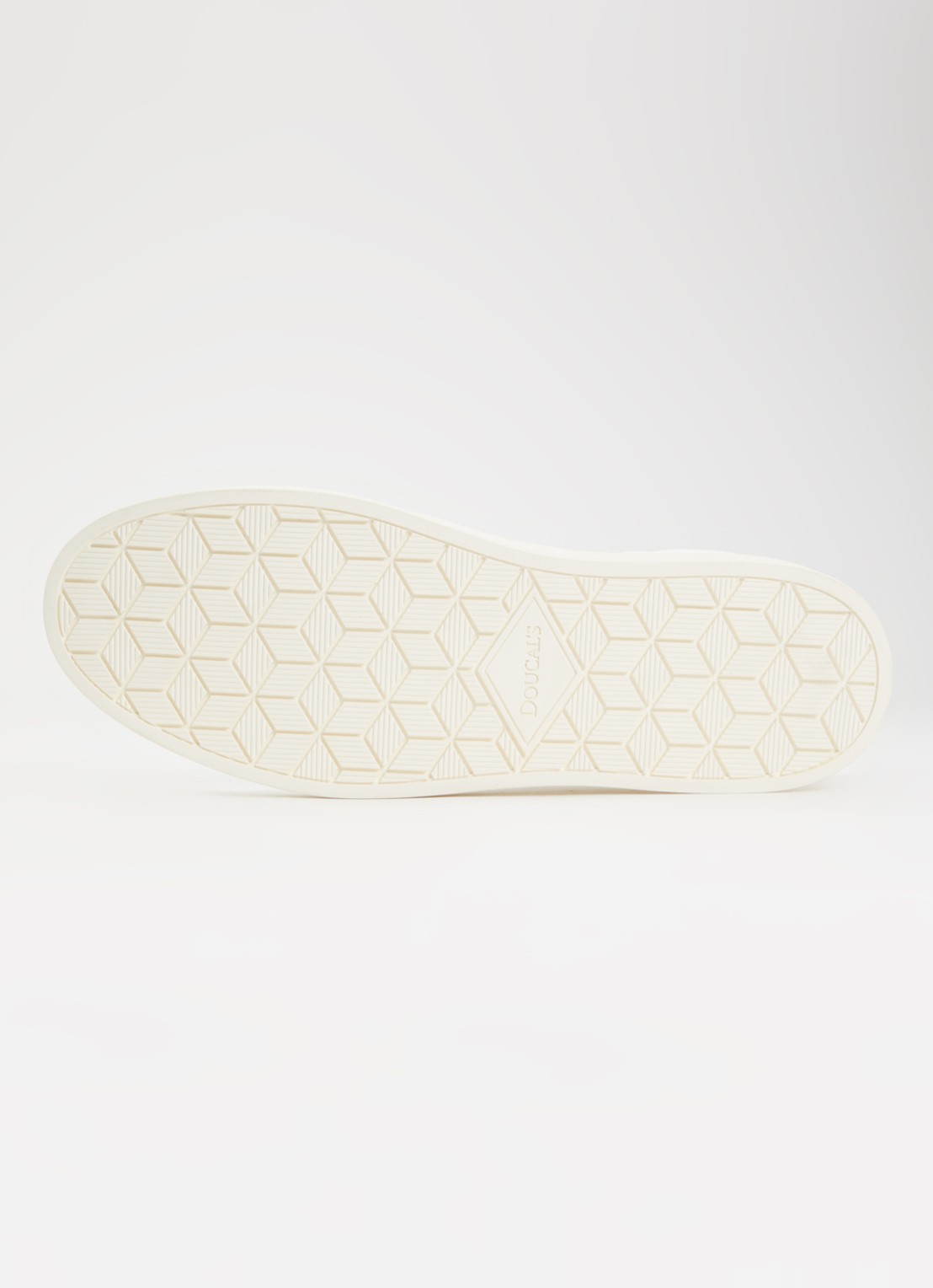 Doucal's Plonge sneaker van lamsleer - detail 5 naturel