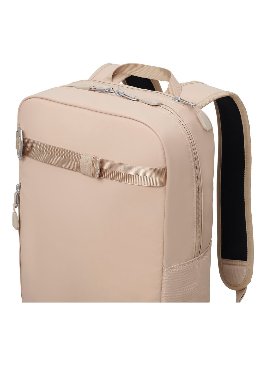 Douchebags The Scholar rugzak met 15 inch laptopvak - detail beige