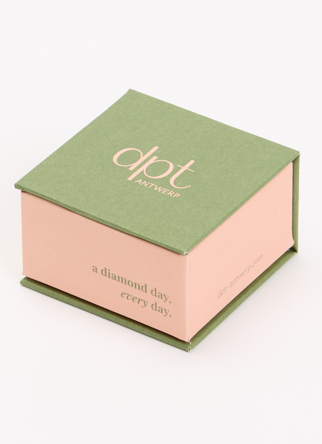 DPT Antwerp Blessed diamanten ring verguld - detail 4 goud