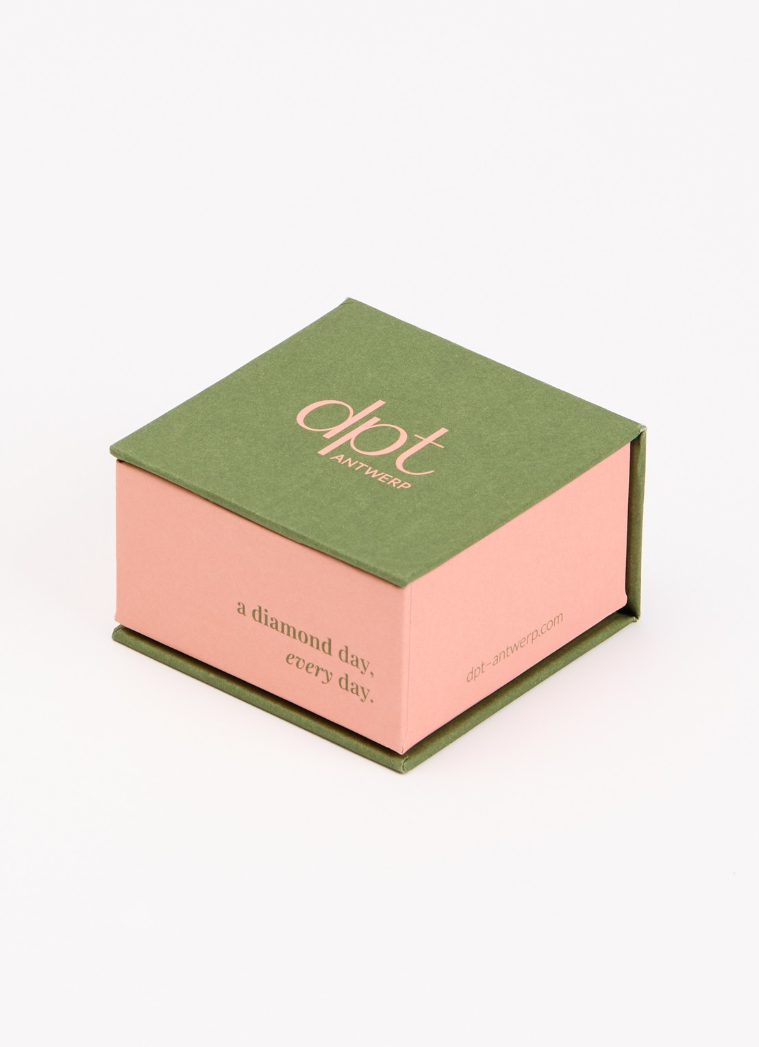 DPT Antwerp Ever diamanten ring verguld - detail 4 goud