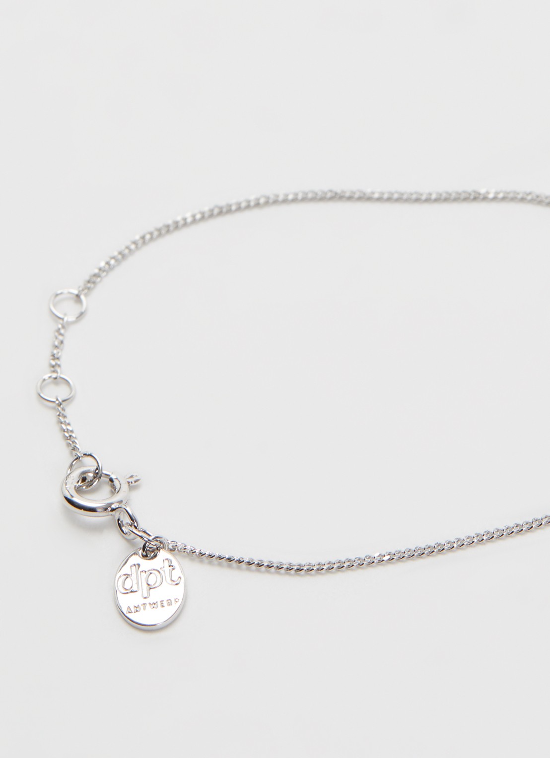 DPT Antwerp First Diamond armband van zilver - detail 3 zilver