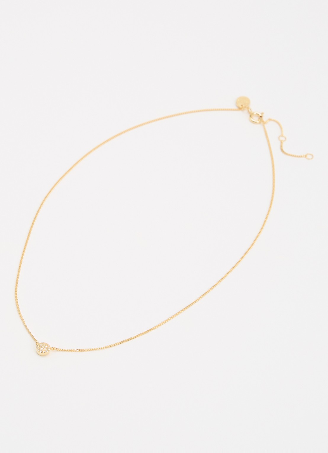 DPT Antwerp Galaxy ketting verguld - detail goud