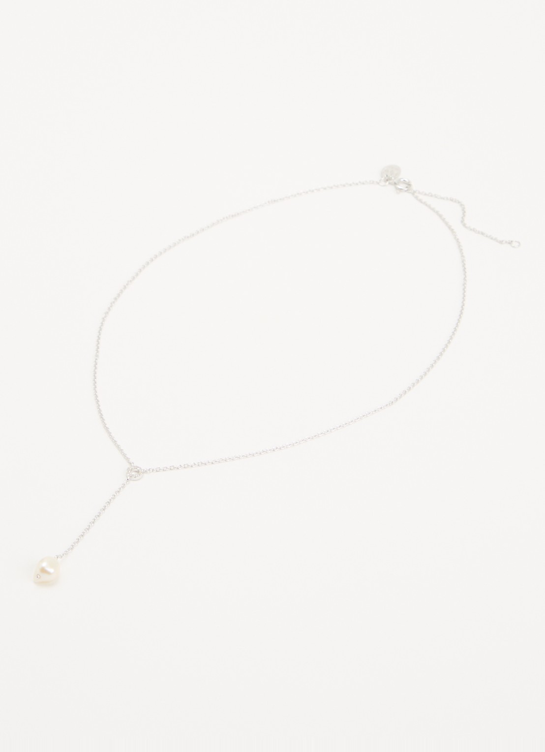 DPT Antwerp Lucy diamanten ketting van zilver - detail 3 zilver