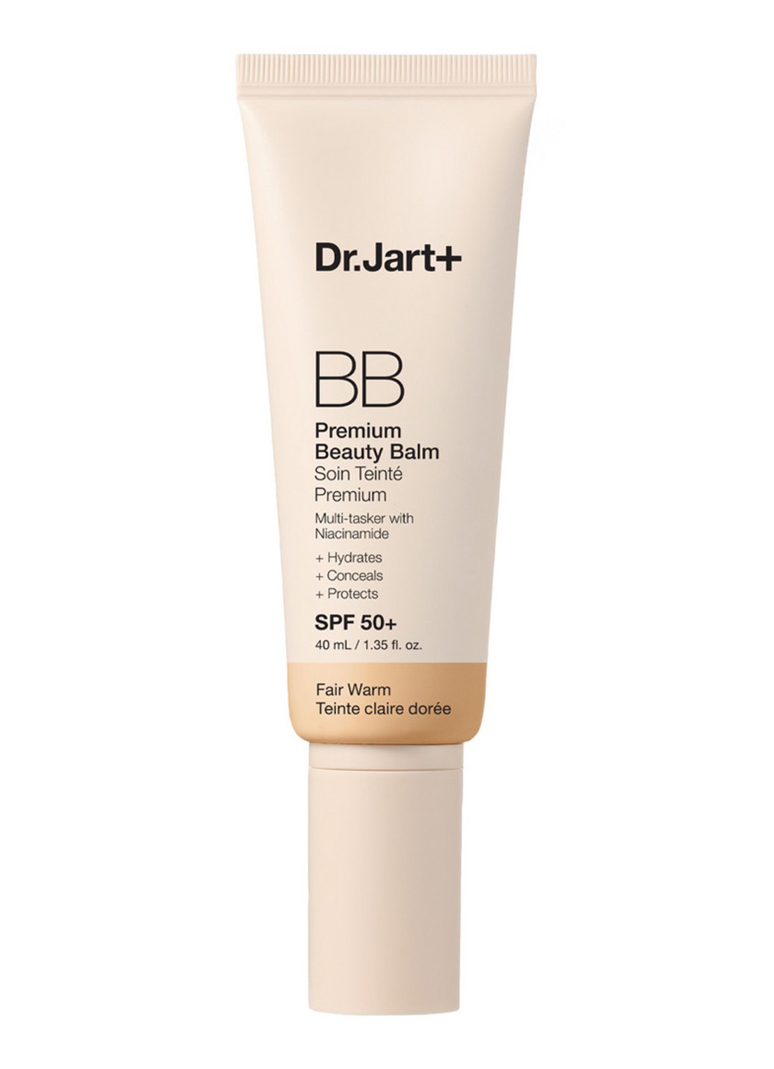 Dr. Jart+ BB™ Premium Beauty Balsem - BB crème - voorkant 7 0.5 fair warm