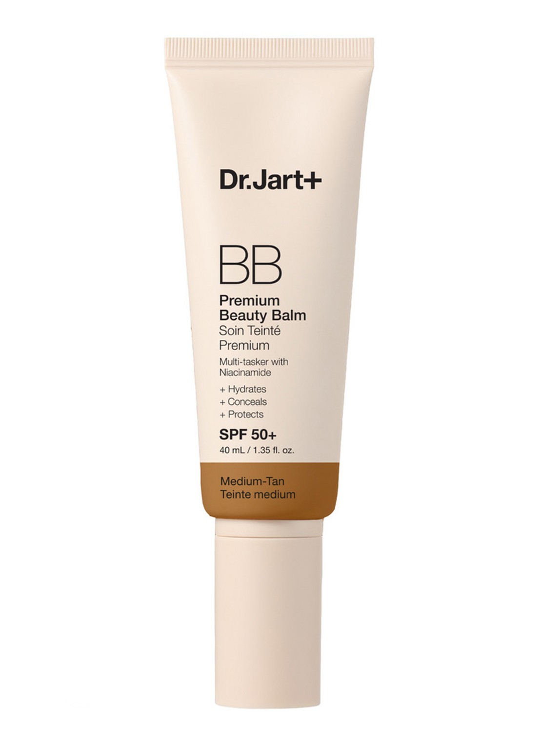 Dr. Jart+ BB™ Premium Beauty Balsem - BB crème - voorkant 2 3 medium - tan