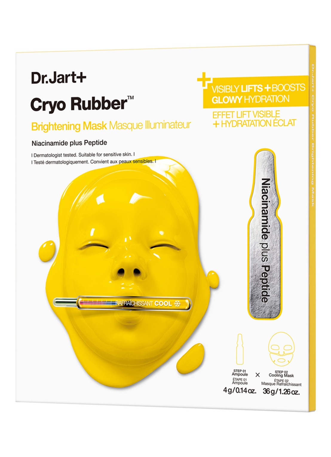 Dr. Jart+ Cryo Rubber™ Brightening Mask - gezichtsmasker - voorkant undefined