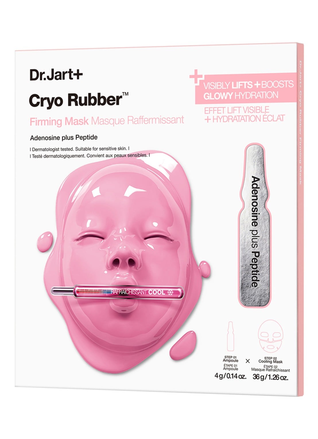 Dr. Jart+ Cryo Rubber™ Firming Mask - gezichtsmasker - voorkant 3 undefined
