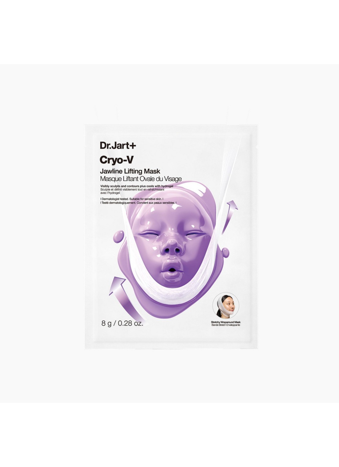 Dr. Jart+ Cryo-V Sculpt Jawline Lifting Mask - gezichtsmasker - voorkant undefined