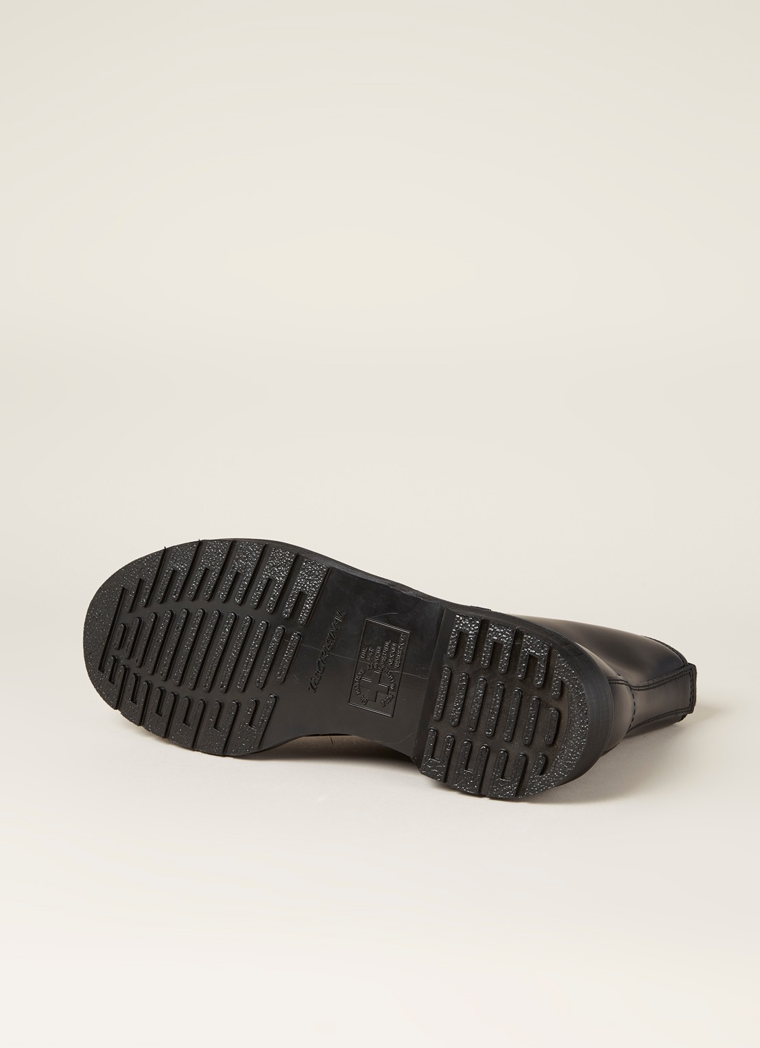 Dr. Martens 1460 Mono veterschoen van leer - detail 3 zwart