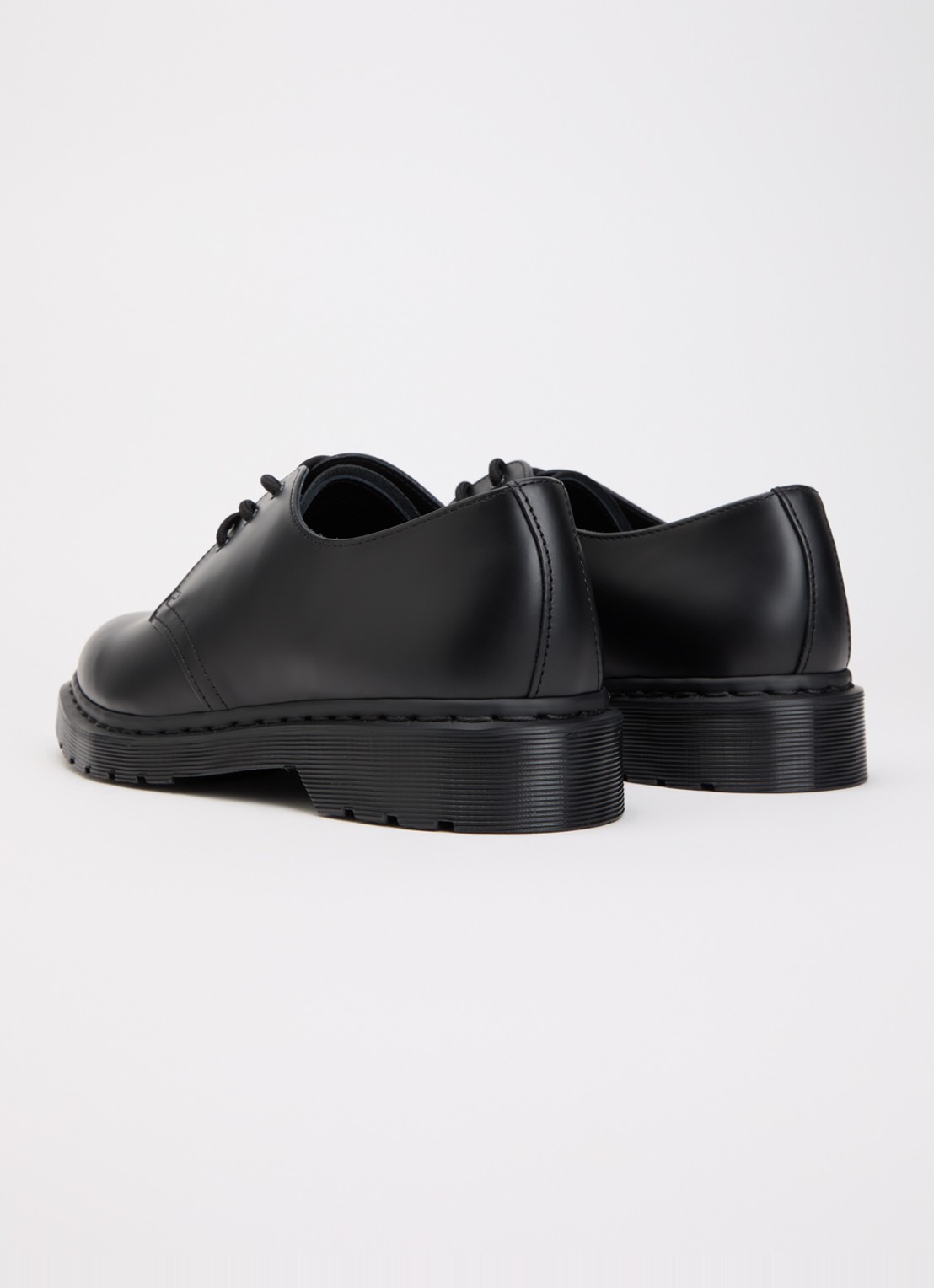 Dr. Martens 1461 veterschoen van leer - achterkant zwart