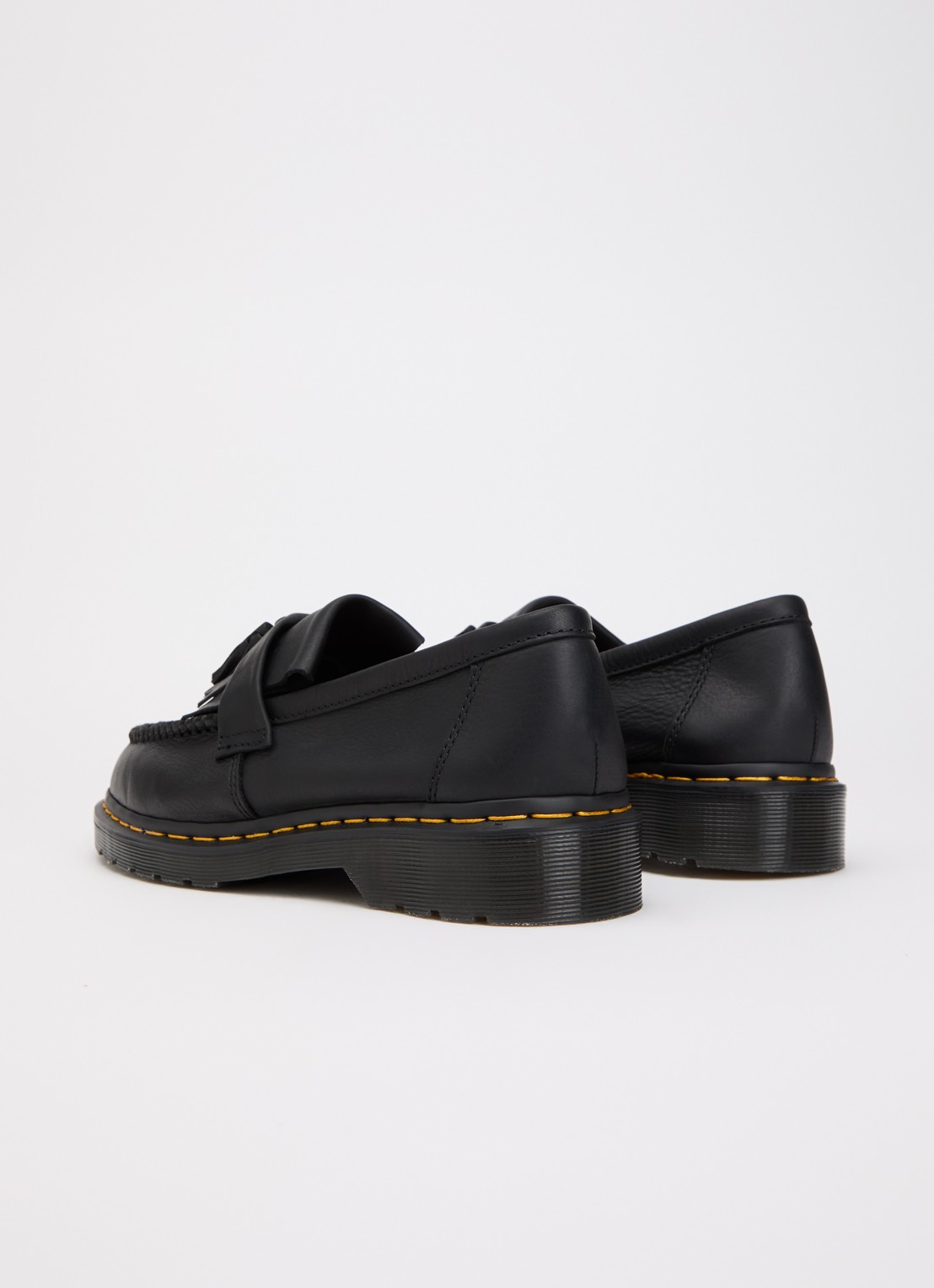 Dr. Martens Adrian loafer van leer - achterkant 5 zwart