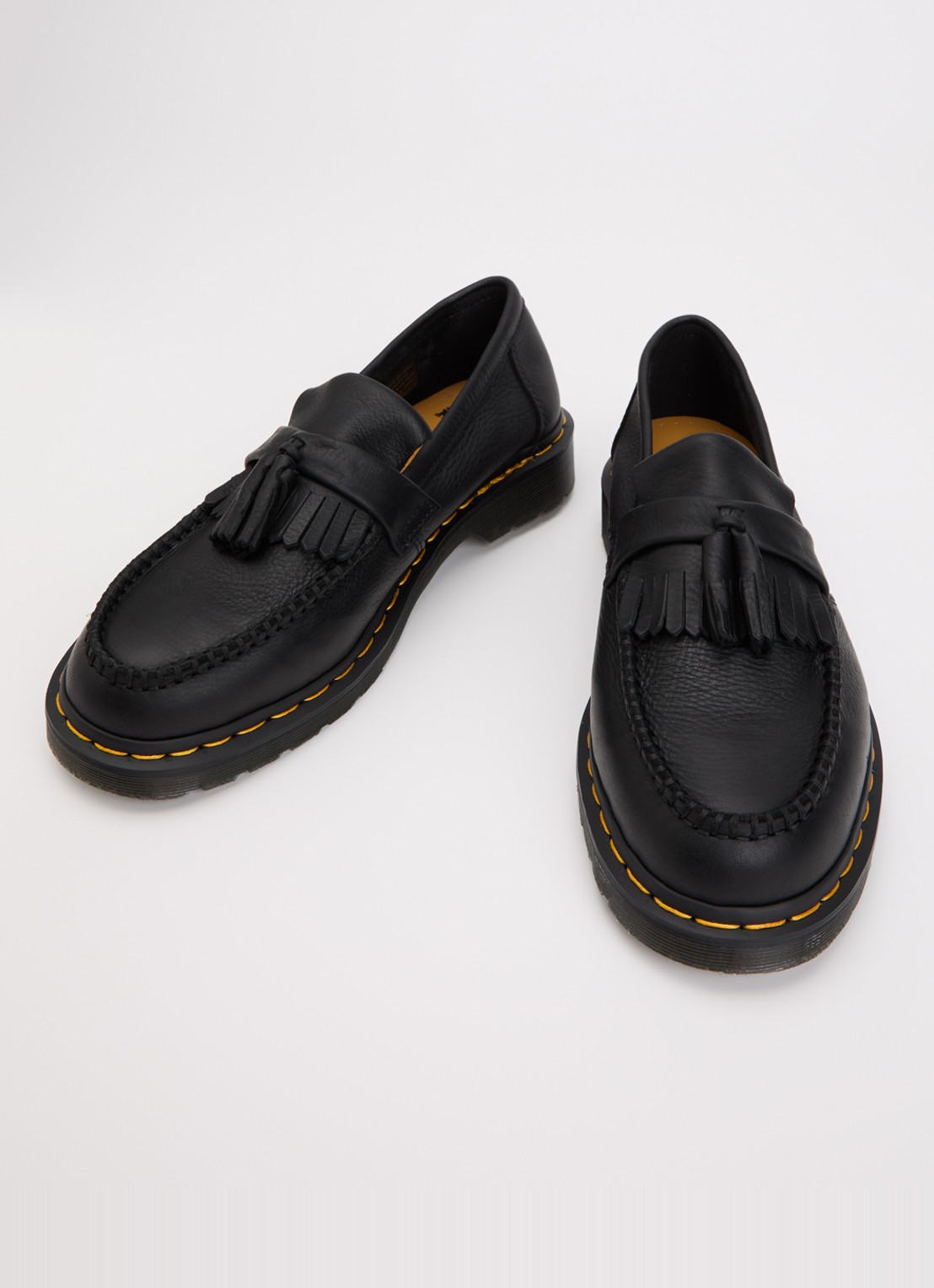 Dr. Martens Adrian loafer van leer - detail 2 zwart