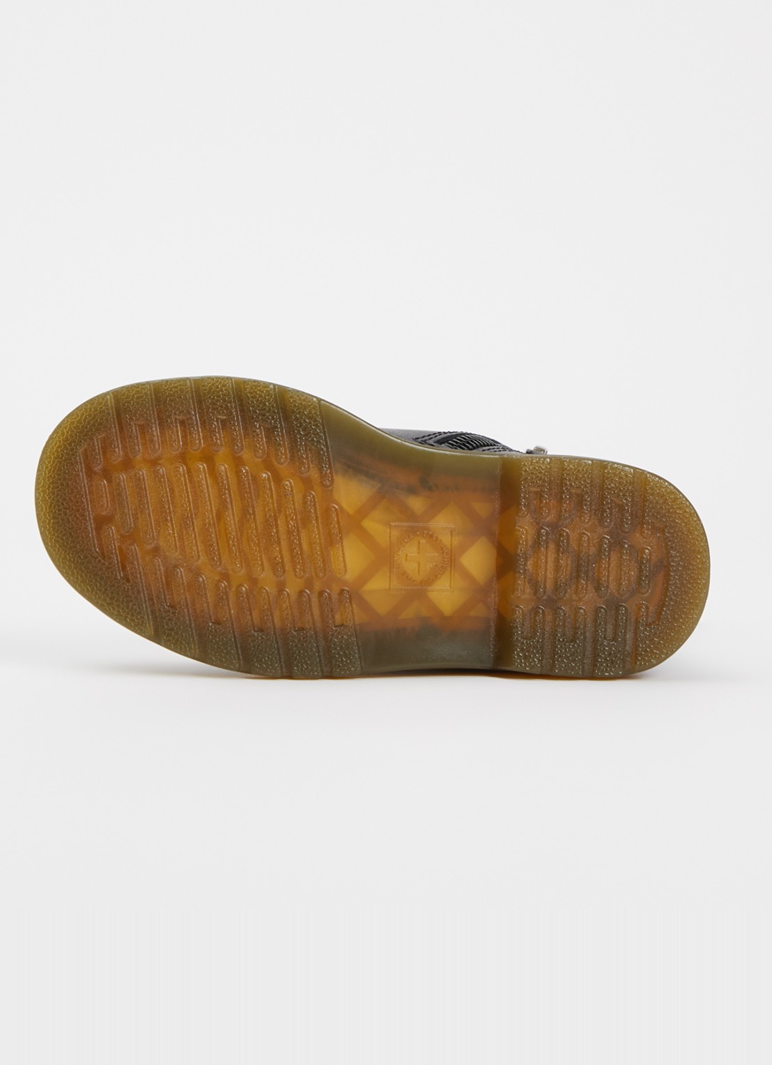 Dr. Martens Pascal veterboot van leer met borduring - detail 2 zwart